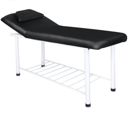 Massagebank 812 Basic zwart voor professioneel saloncomfort, klantbediening en een verzorgde werkplek in de massagesalon
