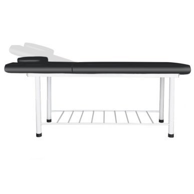 Massagebank 812 Basic zwart voor professioneel saloncomfort, klantbediening en een verzorgde werkplek in de massagesalon