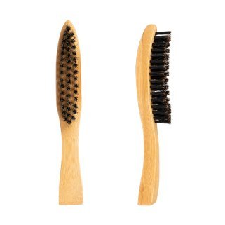 Professionele baardborstel H-64 voor kappers en barbers, praktische verzorging en een verzorgd werkstation tijdens elke service