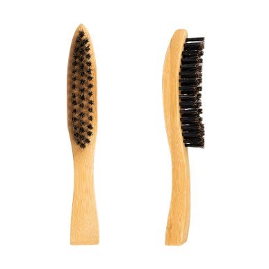 Professionele baardborstel H-64 voor kappers en barbers, praktische verzorging en een verzorgd werkstation tijdens elke service