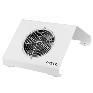 Professionele nagelstofafzuiger Momo X2S 65 W wit voor manicure en pedicure in de salon, voor een nette werkplek