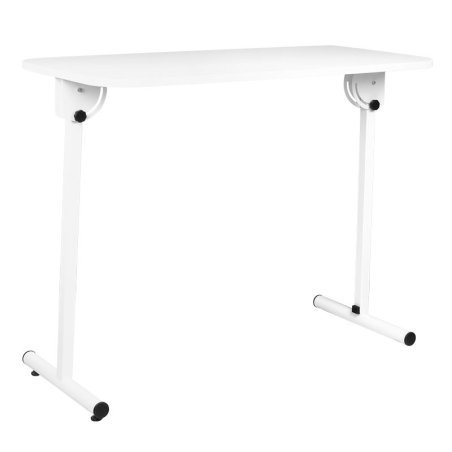 Inklapbare mobiele schoonheidstafel 100 x 50 cm voor professioneel salonwerk, flexibel inzetbaar en eenvoudig te onderhouden