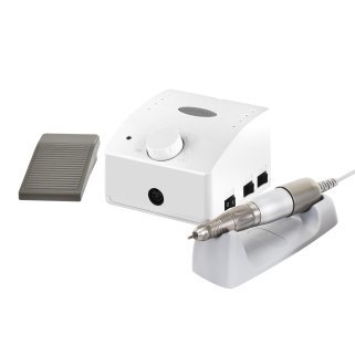 Professionele nagelfreesmachine Saeyang Marathon K35 Cube SH30N wit voor manicure, pedicure en intensief salonwerk
