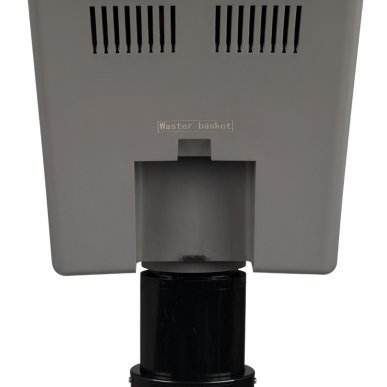 Staande haarstomer Gabbiano 408D met actieve ozon, grijs, voor professioneel gebruik in kapsalon en barbershop