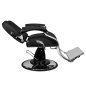Professionele barberstoel Gabbiano Dario zwart voor kapsalon en barbershop, comfortabel werken en een verzorgde werkplek Professionele barberstoel Gabbiano Dario zwart voor kapsalon en barbershop, comfortabel werken en een verzorgde werkplek