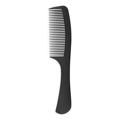 Antistatische carbonkam model 06819 voor kappers en barbers, professioneel gebruik in kapsalon en behandelruimte