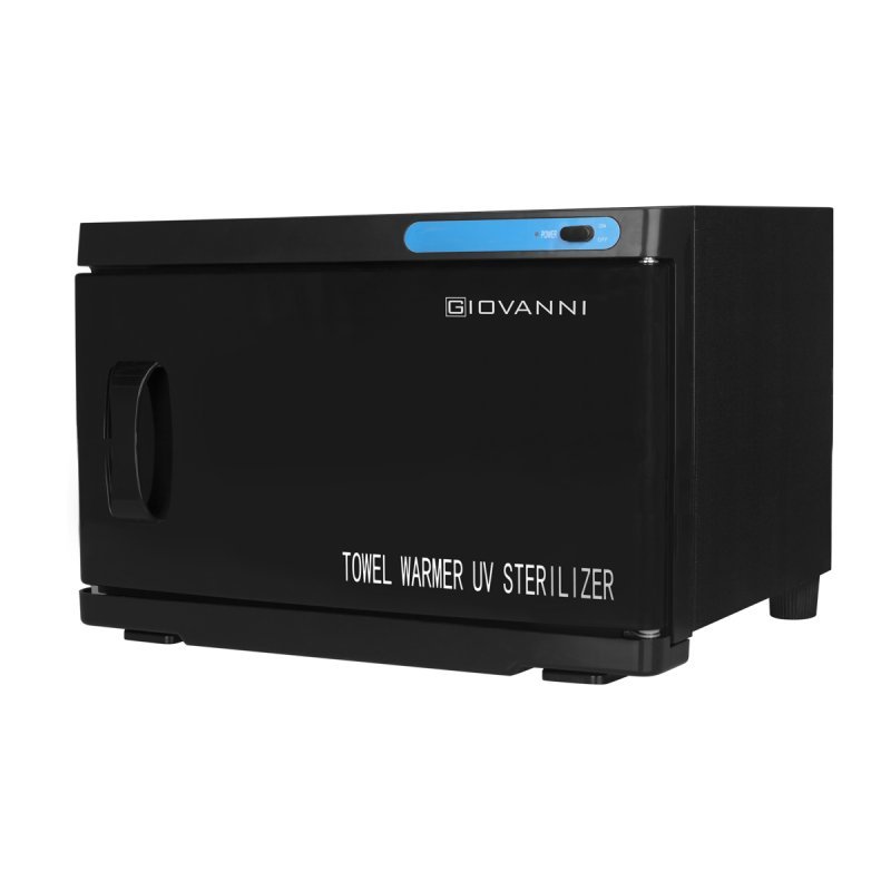 Handdoekwarmer met UV-C-sterilisator zwart 16 L voor professioneel salongebruik en hygiënische textielopslag Handdoekwarmer met UV-C-sterilisator zwart 16 L voor professioneel salongebruik en hygiënische textielopslag