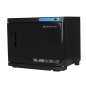 Handdoekwarmer met UV-C-sterilisator, zwart, 23 L voor professionele salons en warme handdoeken bij beautybehandelingen Handdoekwarmer met UV-C-sterilisator, zwart, 23 L voor professionele salons en warme handdoeken bij beautybehandelingen
