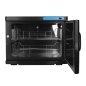 Handdoekwarmer met UV-C-sterilisator, zwart, 23 L voor professionele salons en warme handdoeken bij beautybehandelingen Handdoekwarmer met UV-C-sterilisator, zwart, 23 L voor professionele salons en warme handdoeken bij beautybehandelingen
