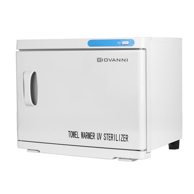 Handdoekwarmer met UV-C-sterilisator, wit, 23 l voor professionele beauty- en salonbehandelingen met warme kompressen Handdoekwarmer met UV-C-sterilisator, wit, 23 l voor professionele beauty- en salonbehandelingen met warme kompressen