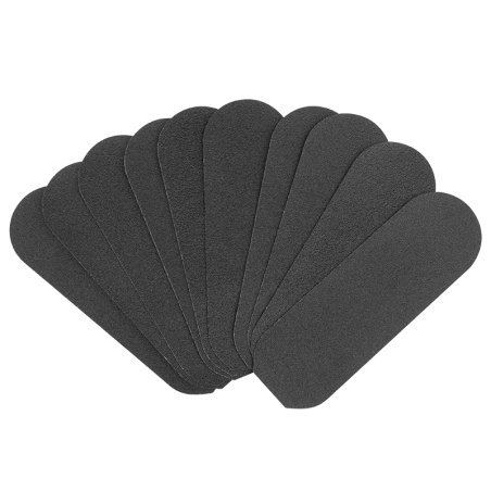 Vervangpapier voor voetvijl FS-12, korrel 180, 10 stuks voor professioneel pedicuregebruik en efficiënt salonwerk