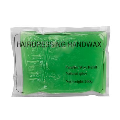 Cosmetische paraffine natuurlijk groen 200 g voor verzorgingsbehandelingen en professioneel gebruik in de beautysalon