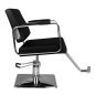 Professionele barberstoel zwart Hair System HS202 voor kappers, barbershops en comfortabel werken in de salon voor dagelijks Professionele barberstoel zwart Hair System HS202 voor kappers, barbershops en comfortabel werken in de salon voor dagelijks