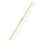 Wooden spatula, small 140x6x1.4mm - 150 pieces