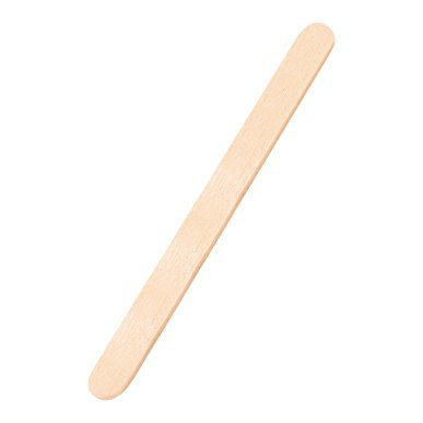 Houten harsspatels medium voor professionele ontharing en verzorgingsbehandelingen, 114 x 10 x 2 mm, 100 stuks