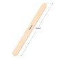 Houten harsspatels medium voor professionele ontharing en verzorgingsbehandelingen, 114 x 10 x 2 mm, 100 stuks Houten harsspatels medium voor professionele ontharing en verzorgingsbehandelingen, 114 x 10 x 2 mm, 100 stuks