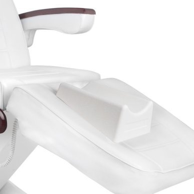 Witte pedicurevoetsteun Activ Podo, praktische saloninrichting voor professioneel gebruik en comfortabele cliëntbehandelingen