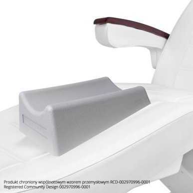 Pedicurevoetsteun Activ Podo grijs voor professionele salons, stabiele ondersteuning en meer comfort tijdens