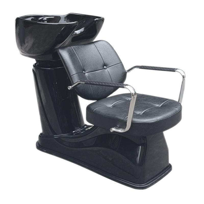 Bac de lavage coiffure noir Gabbiano Vigo