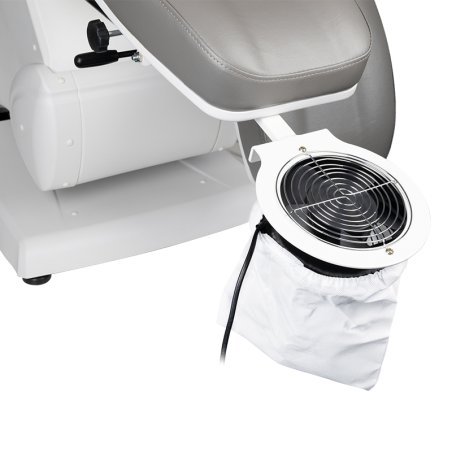 Professionele pedicure-stofafzuiger Azzurro F18 wit voor pedicurebehandelingen in de schoonheidssalon en behandelruimte