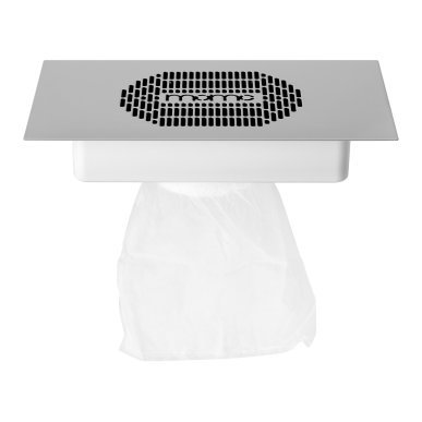 Professionele nagelstofafzuiger Momo S-41 met inbouw-cassettefilter, chroom, 25 W voor manicure en pedicure