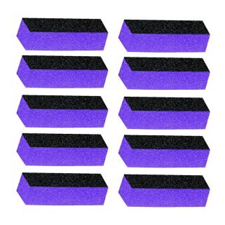 Mini bufferblok violet voor professioneel salonwerk, nauwkeurig werken en eenvoudige hygiëne tijdens beautyservices, 10 stuks