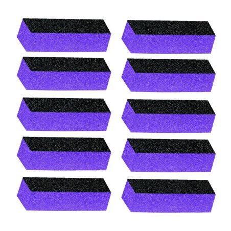 Mini bufferblok violet voor professioneel salonwerk, nauwkeurig werken en eenvoudige hygiëne tijdens beautyservices, 10 stuks