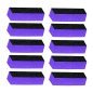 Mini bufferblok violet voor professioneel salonwerk, nauwkeurig werken en eenvoudige hygiëne tijdens beautyservices, 10 stuks