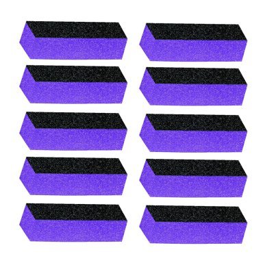 Mini bufferblok violet voor professioneel salonwerk, nauwkeurig werken en eenvoudige hygiëne tijdens beautyservices, 10 stuks