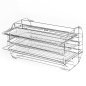 Klasse B autoclaaf Lafomed LFSS23AA Standard Line LED met printer 23 L voor professionele instrumentsterilisatie