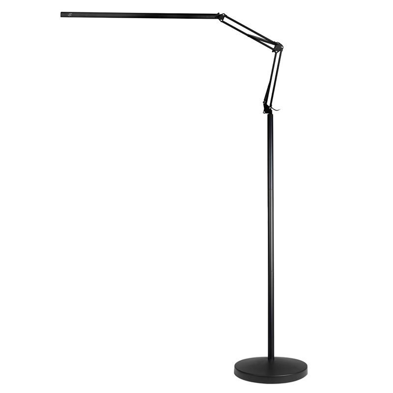 LED behandellamp voor wimpers en make-up All4Light Lashes Line 2 12 W zwart met statief voor precieze salonbehandelingen