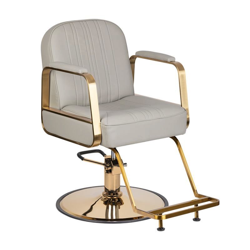 GABBIANO HAIRDRESSING CHAIR ACRI GOLD - BEIGE GABBIANO HAIRDRESSING CHAIR ACRI GOLD - BEIGE