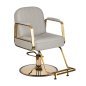 GABBIANO HAIRDRESSING CHAIR ACRI GOLD - BEIGE GABBIANO HAIRDRESSING CHAIR ACRI GOLD - BEIGE