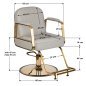 GABBIANO HAIRDRESSING CHAIR ACRI GOLD - BEIGE GABBIANO HAIRDRESSING CHAIR ACRI GOLD - BEIGE