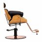 Gabbiano barber chair florence with an adjustable black headrest