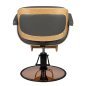 Gabbiano hairdressing chair gray venice