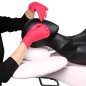Behandelstoel voor wimperbehandelingen Ivette roze voor beauty- en kapsalons met comfort en stabiele werkplek