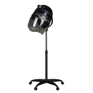 Staande droogkap voor kappers Gabbiano 1600, één snelheid, zwart, 950 W voor professioneel gebruik in de salon