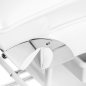 Behandelstoel met lades Sillon wit, handmatig verstelbaar met ligstand voor cosmetica, fysiotherapie en tatoeage