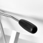 Behandelstoel met lades Sillon wit, handmatig verstelbaar met ligstand voor cosmetica, fysiotherapie en tatoeage