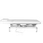 Elektrische massagetafel SILLON 079 met 1 motor, wit, voor professionele salons, beautystudio's en behandelruimtes