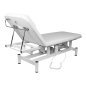Elektrische massagetafel SILLON 079 met 1 motor, wit, voor professionele salons, beautystudio's en behandelruimtes