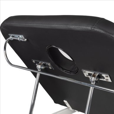 Elektrische massagetafel SILLON 079 met 1 motor, zwart, voor professionele behandelingen in salon en behandelruimte