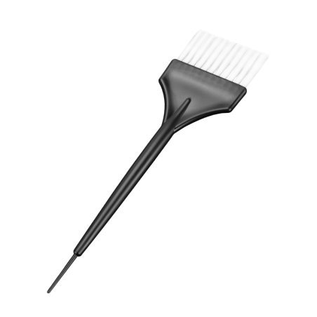 Haarverfkwast met puntkam D-12 voor kapsalon en barbershop, praktische applicatie en comfortabel professioneel gebruik