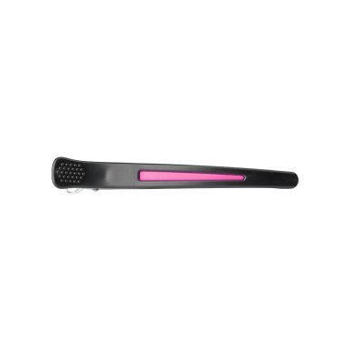 Kappersclips voor haar neon mix E-13, 6 stuks van 11,5 cm voor knippen, kleuren en stylen in salon en barbershop