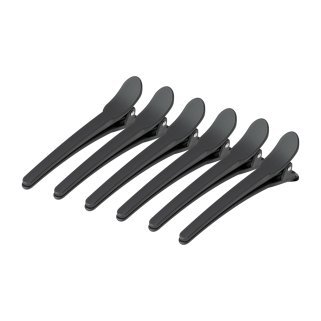 Hairdressing Hair Clips black ActiveShop E-17 10 pcs 10.5 cm