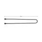 Wsuwki fryzjerskie do włosów czarny ActiveShop E-63 150 szt. 4,9 cm