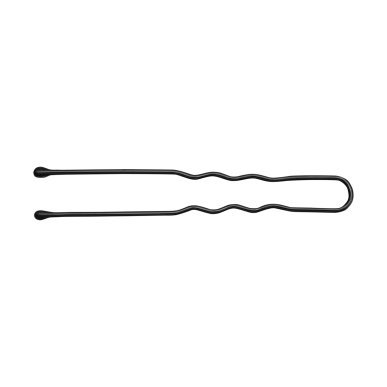 Professionele kappersspelden voor haar E-65, 300 stuks van 5 cm, zwart voor dagelijks gebruik in kapsalon en barbershop
