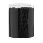 Hairdressing buns for hair e-65 300 pieces 7 cm black