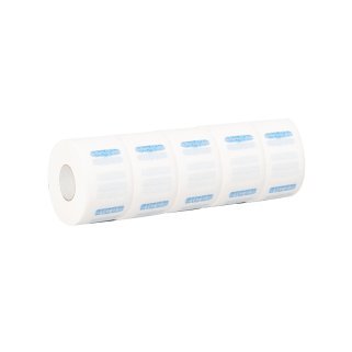 Papieren nekkraag voor kappers, wit, voor hygiëne en bescherming tijdens salonbehandelingen, set van 5 stuks